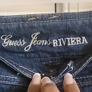 Guess Jean's blue denim Riviera sz 26 in EUC